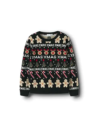 NAME IT | Jungen Pullover NKNRASKO | schwarz